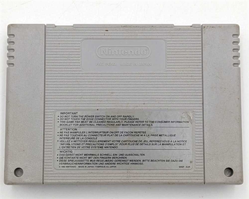 Hurricanes - SNES - Cartridge - (EUR) (B Grade) (Genbrug)